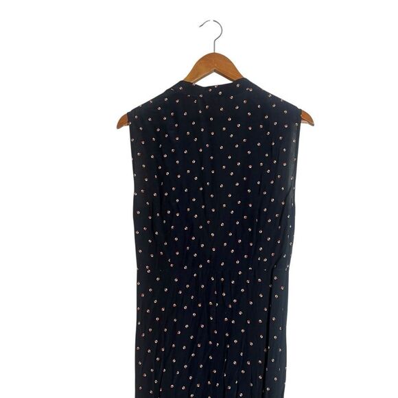 Free People black patterned duster. Size large tall Great - Picture 6 of 7